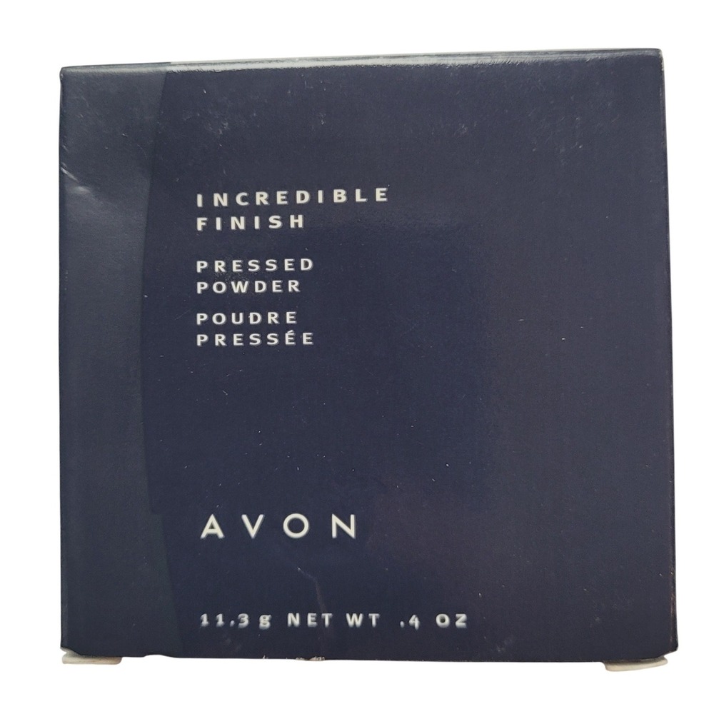 Avon Incredible Finish Pressed Powder High Shimmer Oil-Free 0.4 oz‎